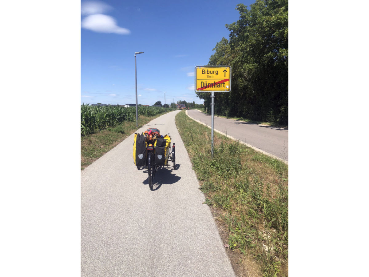 ... eine Ortsausfahrt